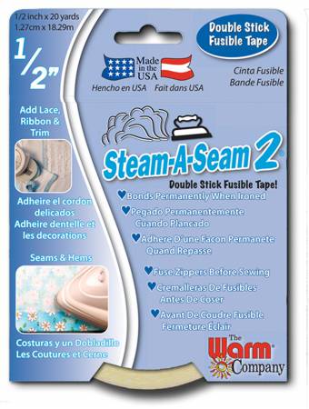 Steam-A-Seam 2 -- 1/2" x 20yds