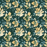 Stephanie Ryan - Golden Hour - Sunset Blossoms Deep Teal
