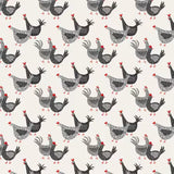Hen House - Cream Roosters and Hens - 55250101-01