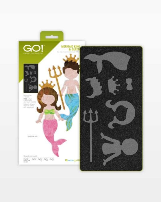 GO! Mermaid King & Queen Die