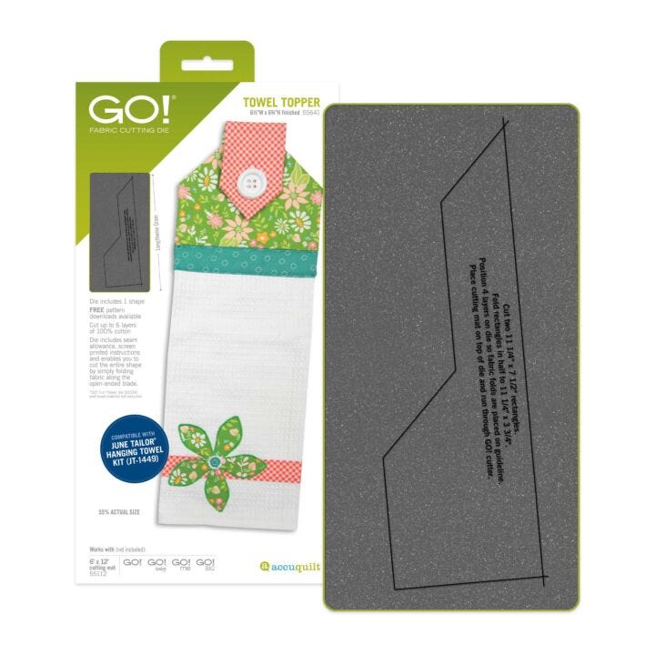 GO! Towel Topper Die 55641