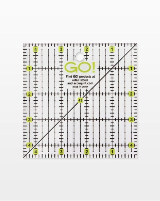 GO! Quilting Ruler-4.5" x 4.5"