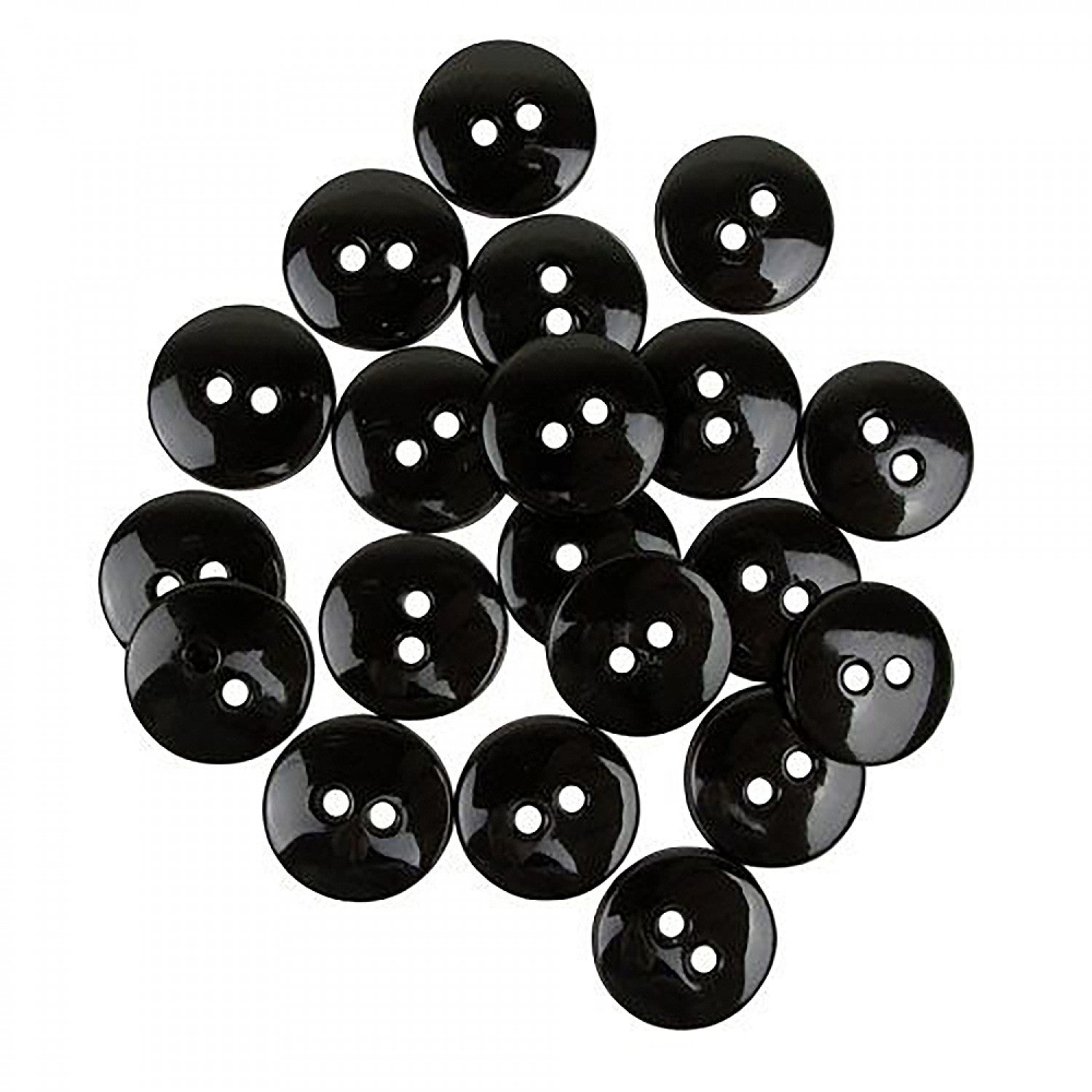 LaMode Buttons - Black 5/8in (16mm)