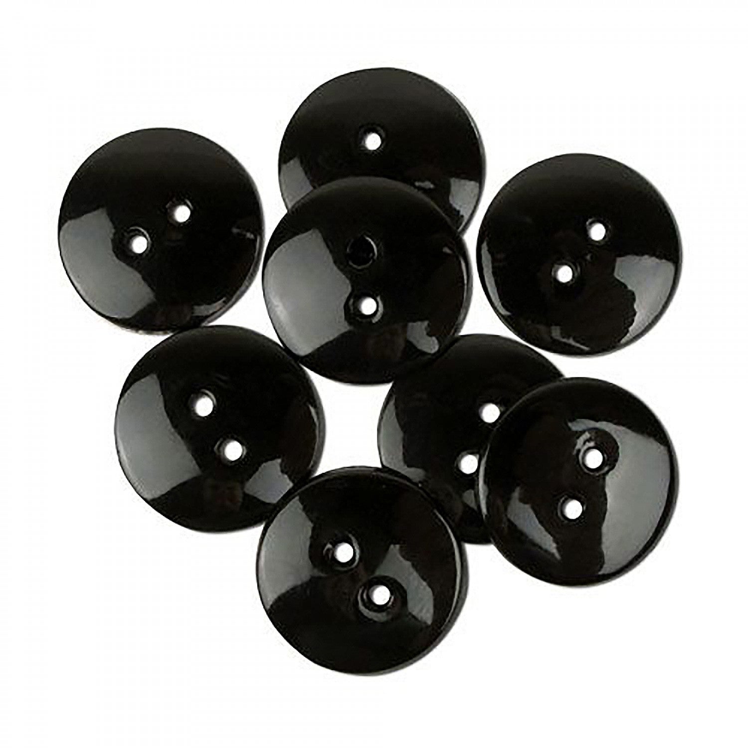 LaMode Buttons - Black 22mm 2 Hole