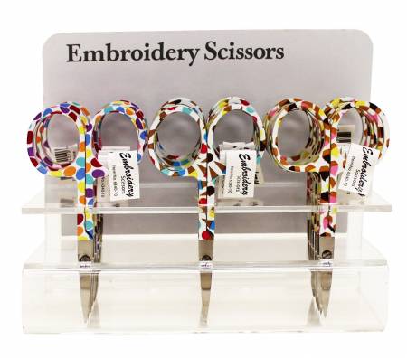 Embroidery Scissors Sweets Print Handles