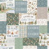 Living on Lake Time - Silvia Vassileva - Retreat Patchwork Multi-66250102-01