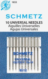 SCHMETZ #1833 Universal - 80/12 10 count