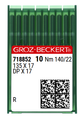 GROZ-BECKERT 135x17/DPx17 140/22 Package of 10