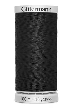 Extra Strong Polyester Upholstery Thread 100m Black