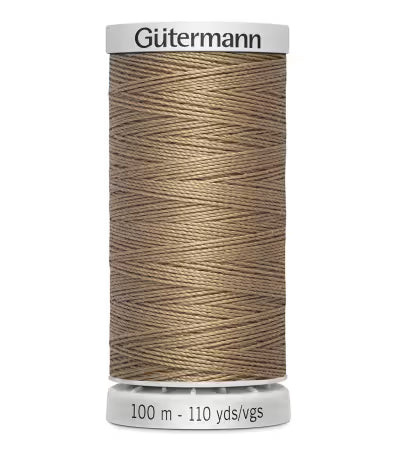 Gutermann - Jeans Heavy Duty Cotton Thread 100m - Tan