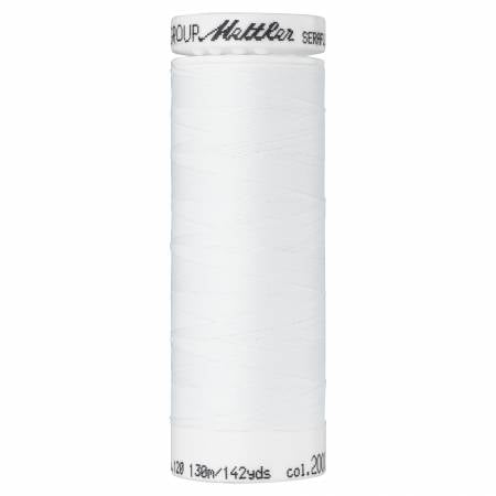 Mettler Seraflex Elastic Thread 130 Meter White