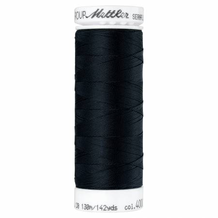 Mettler Seraflex Elastic Thread 130 Meter Black