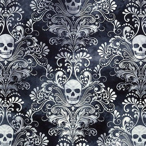 Wicked-C3759 -Charcoal  by Timeless Treasures