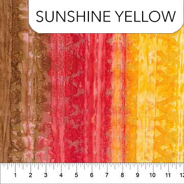 Banyan Batiks - Brush Strokes - 81230-54 Sunshine Yellow