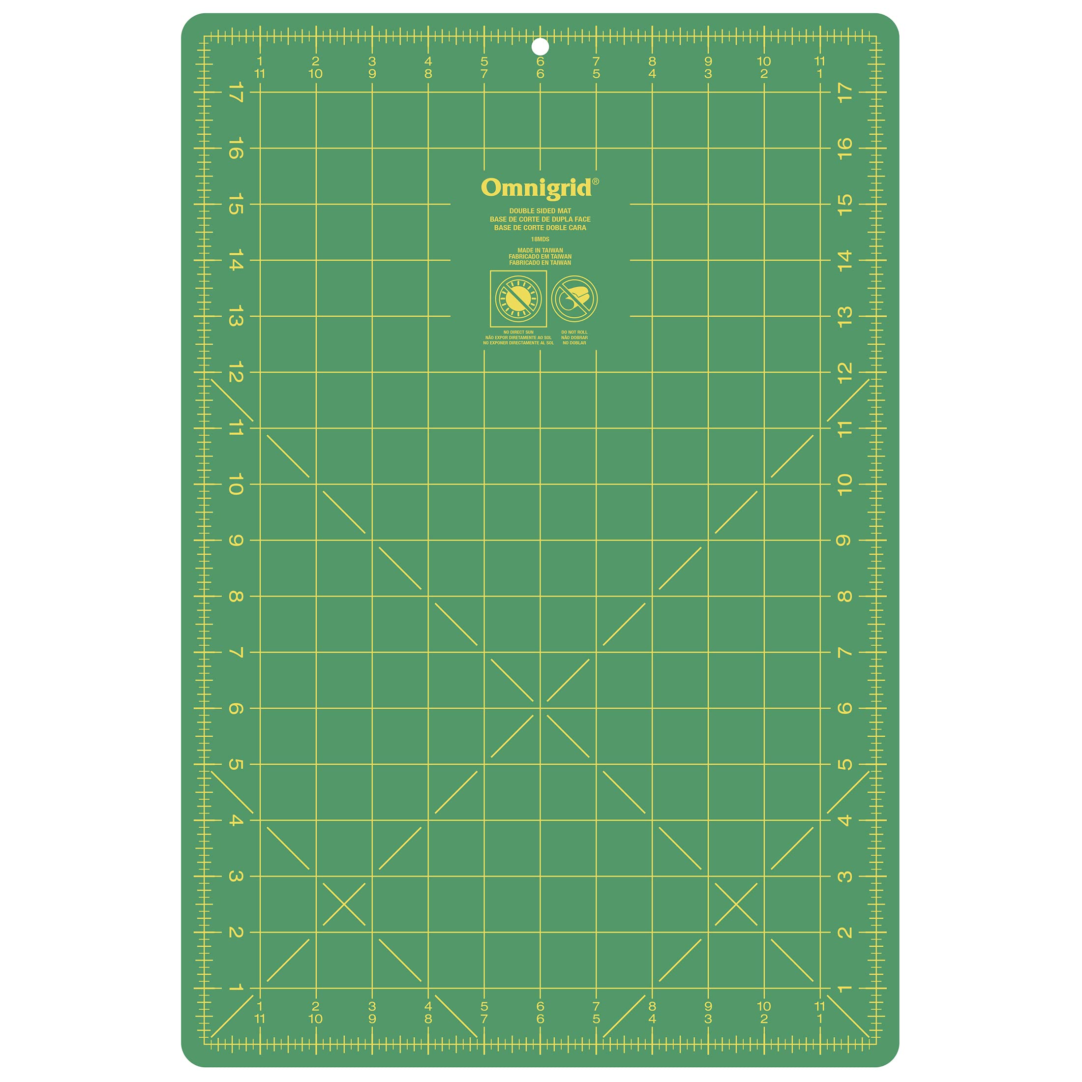 Omnigrid Double Sided Metric & Imperial Cutting Mat