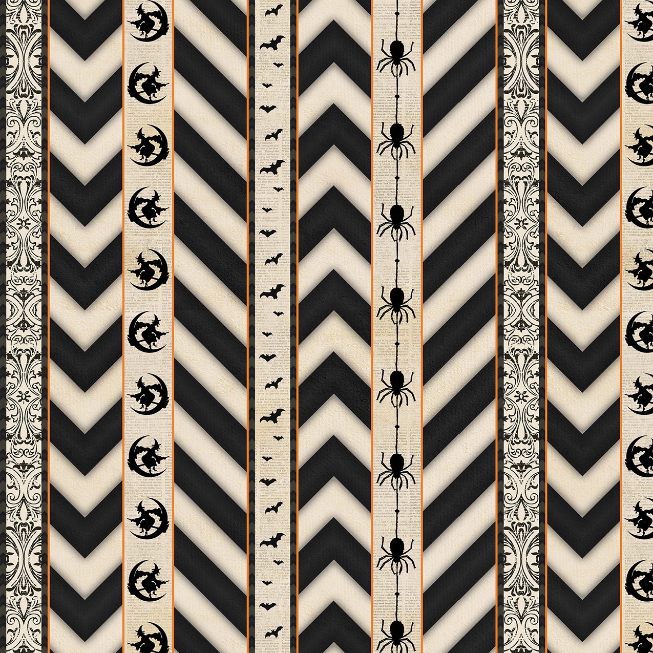 Stephanie Marrot - Something Wicked - Ivory Chevron