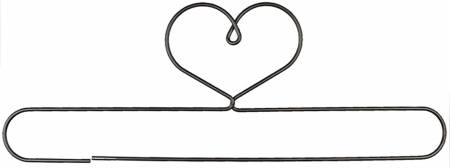 Patch Abilities -24in Heart Split Bottom Holder Grey - AFD87137