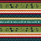 When I Am Big by Henry Glass - Novelty Stripe