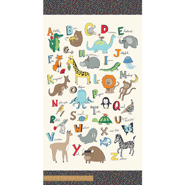 Windham Fabrics - A to Zoo Panel