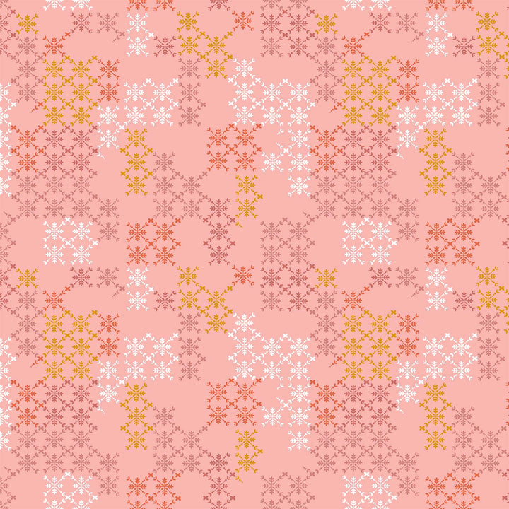 Figo Fabrics - Hampton Court - Trellis Rose