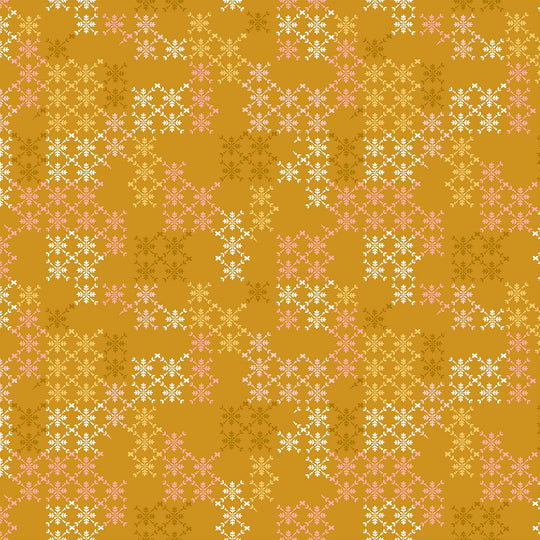 Figo Fabrics - Hampton Court - Trellis Gold