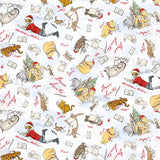 Christmas at Pooh Corner - Snow Dear Santa - White - 9100S-07