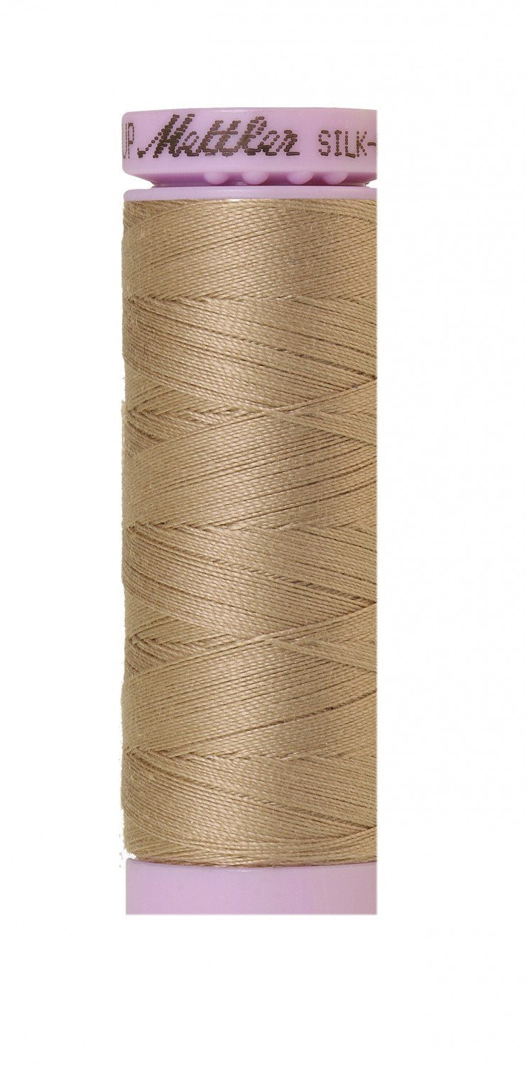 Mettler Silk-finish 50wt Solid Cotton Thread 164yd/150m Sandstone