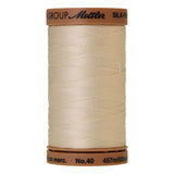 Mettler Silk-Finish - Muslin - 40wt Cotton Thread 500yd/457m