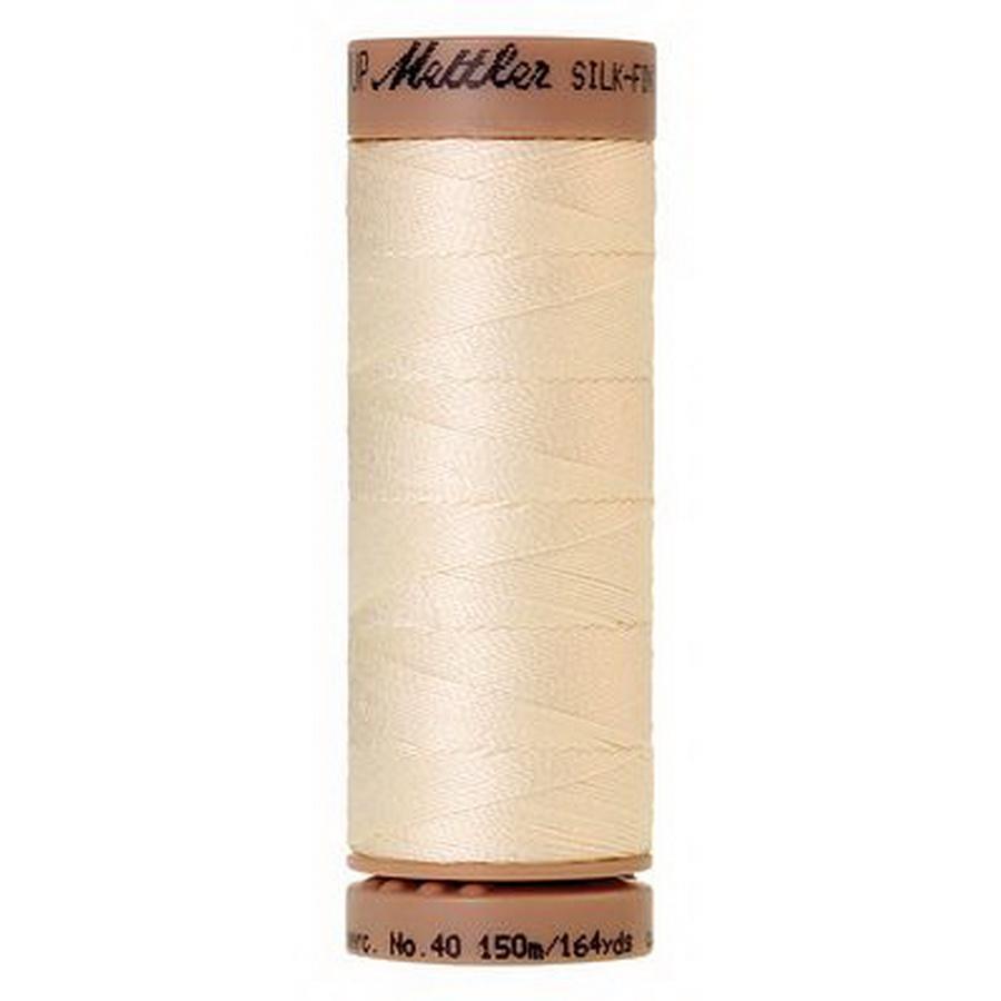 Mettler  Silk-Finish 40wt Solid Cotton Thread 164yd/150M Muslin