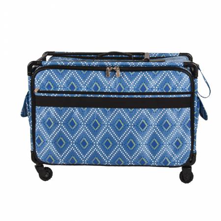 Tutto Sewing Machine Case On Wheels Extra Large 24in Blue Diamond  # 9224UMA-F