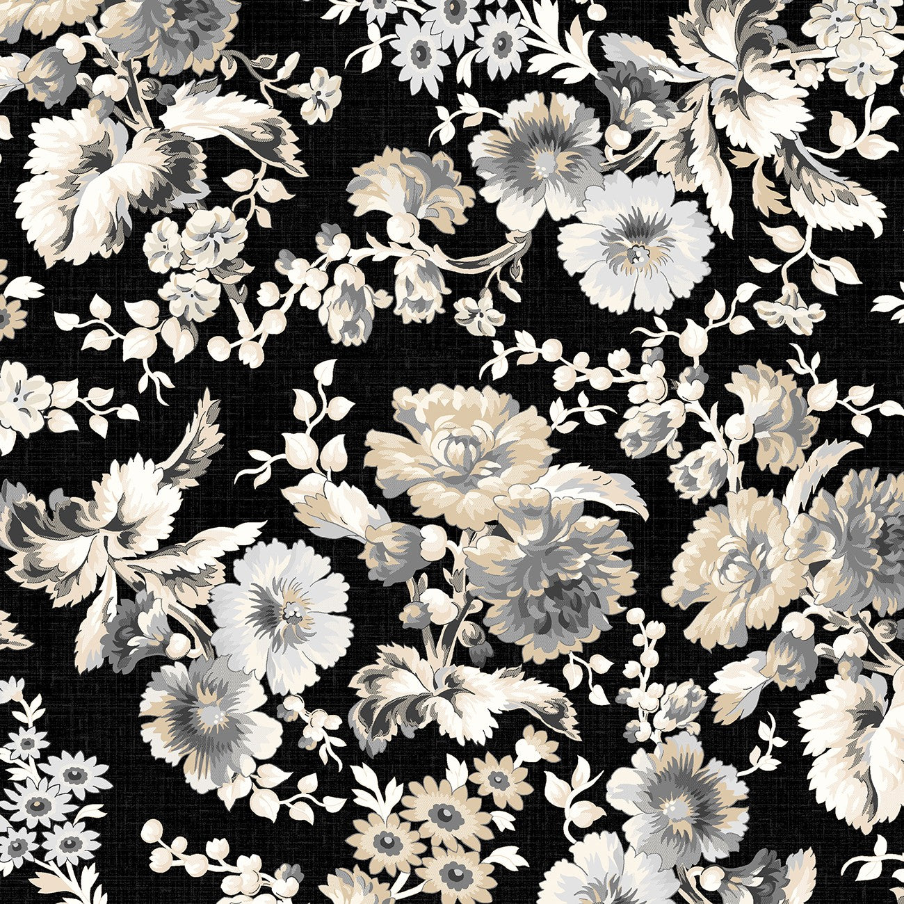 Windham Fabrics - Blackwood Cottage – Large Floral