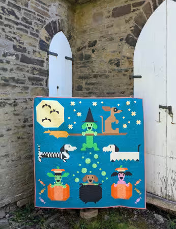 Halloweenies Quilt Pattern - Art East Quilting Co.