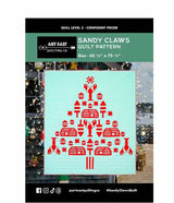 Sandy Claws Quilt Pattern - Art East Quilting Co.
