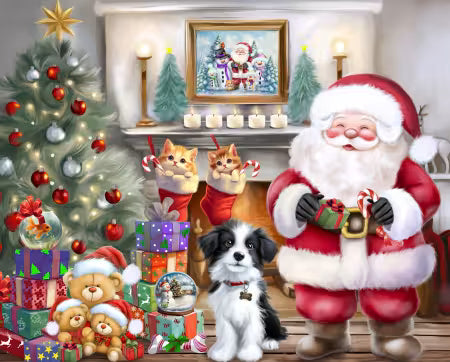 Holiday Chuckles Santa Panel