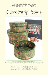 Cork Strip Bowls by Aunties Two