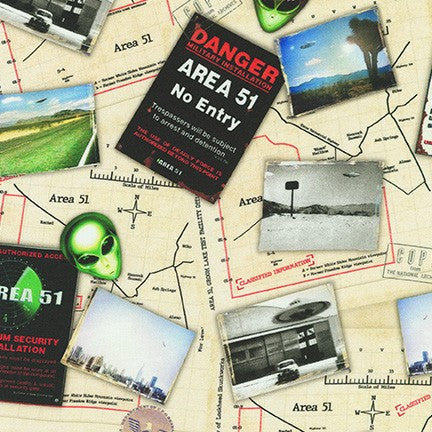 Robert Kaufman - Area 51 - Maps and Signs - AXED-19545-283-EERIE