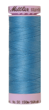 Mettler Silk-Finish - Reef Blue - 50wt Cotton Thread 164yd/150m