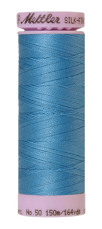 Mettler Silk-Finish - Reef Blue - 50wt Cotton Thread 164yd/150m