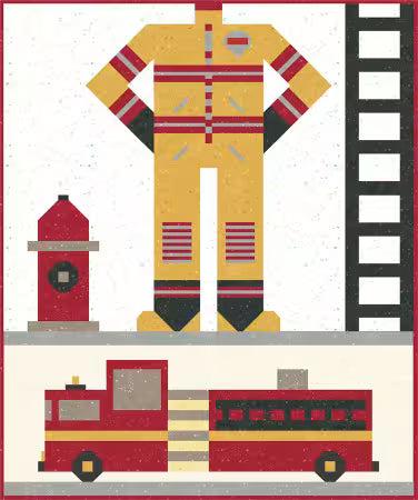 Be a Firefighter Quilt Pattern