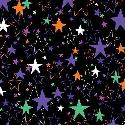 Kanvas Studio - Spooktacular Gnomes - Stars Black