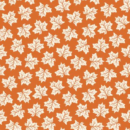 Riley Blake - Shades Of Autumn - Leaves Orange - C13472R-ORANGE