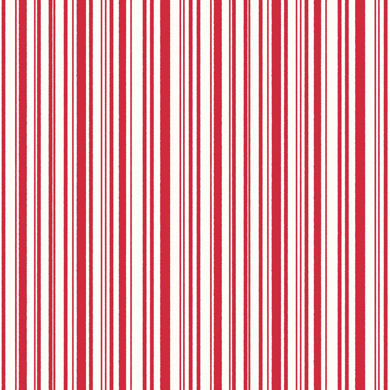 Christmas With Scaredy Cat - Candy Cane Stripe Red