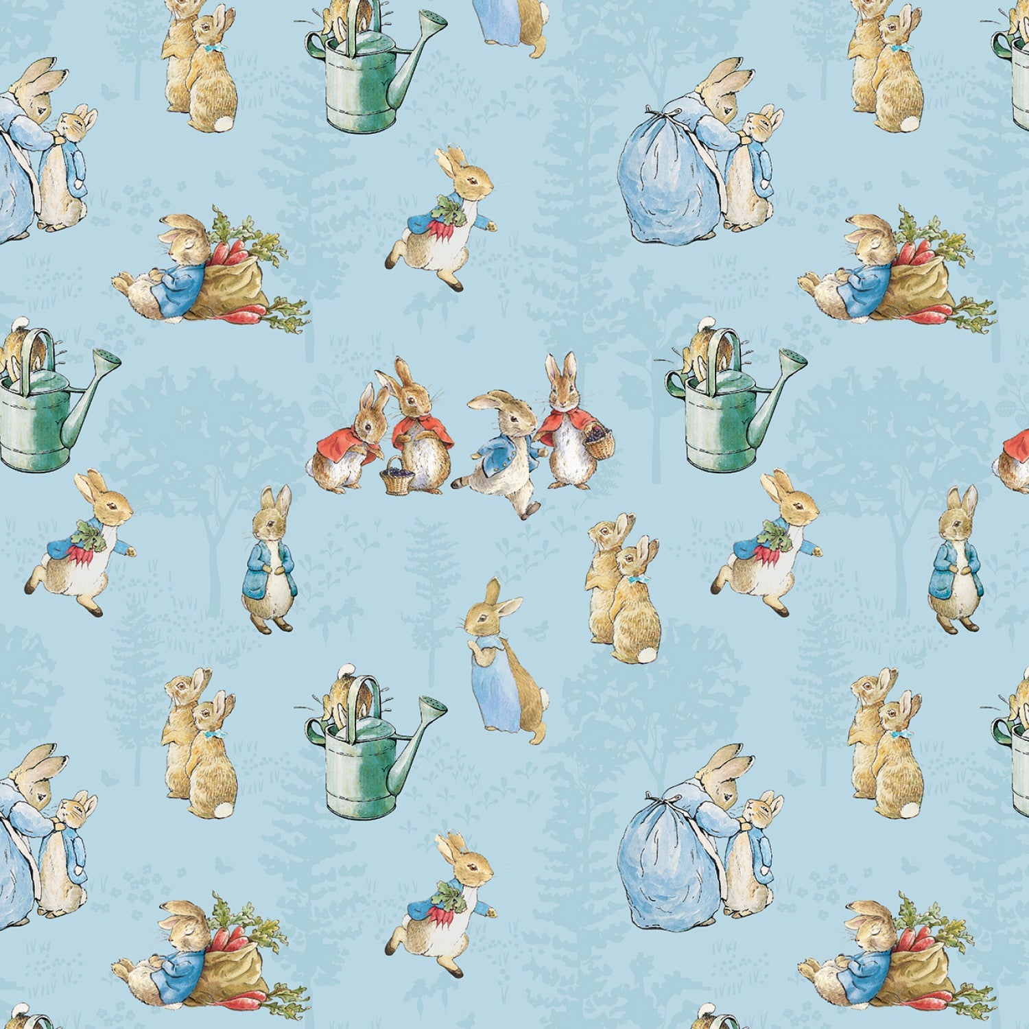 The Tale of Peter Rabbit by Beatrix Potter - Main Blue