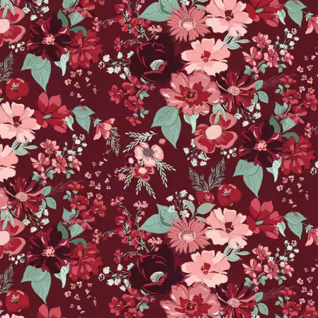 Sandy Gervais - Love you Always - Main Burgundy