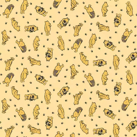 Riley Blake - Winnie the Pooh - Toss Sunshine - C17002R-SUNSHINE