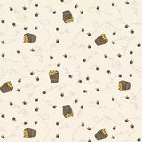 Riley Blake - Winnie the Pooh - Bees Cream - C17004R-CREAM