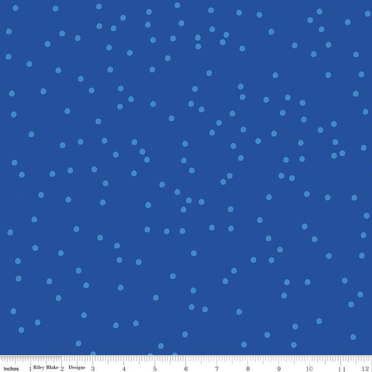 Riley Blake - On the Dot - Royal