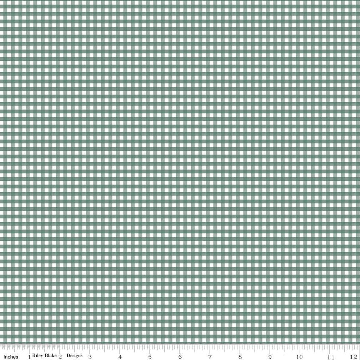 Riley Blake - Gingham - 1/8in Small Gingham Lodge Pole