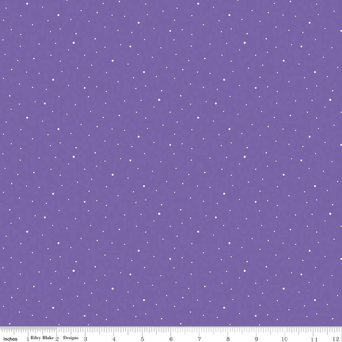 Riley Blake Collection - Dapple Dot Fabric - Amethyst