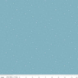 Riley Blake Collection - Dapple Dot Fabric - Cornflower